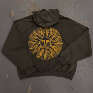 WASHED „SUN“ EIGHTIES HOODIE