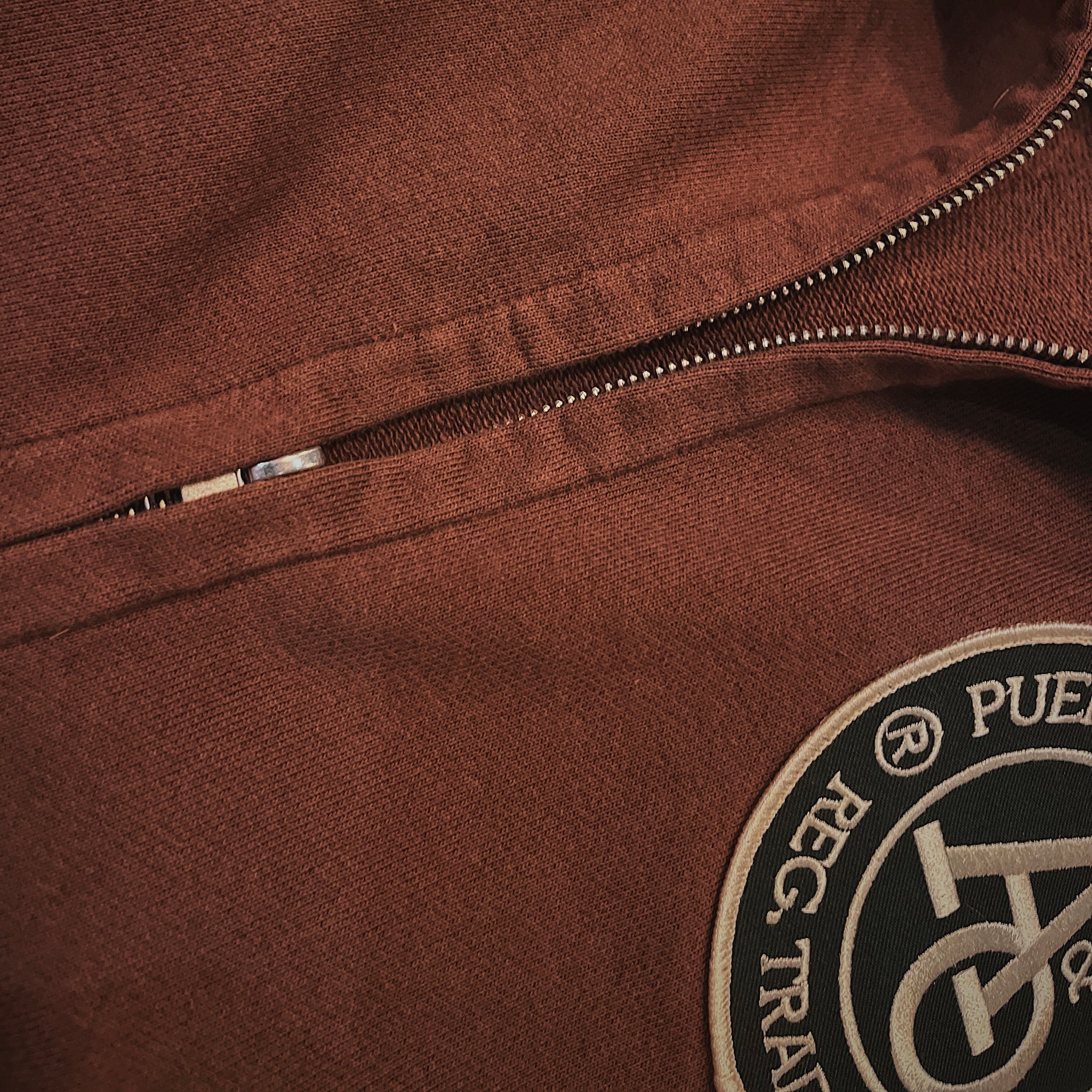 HEAVY ZIPPER - VINTAGE BROWN