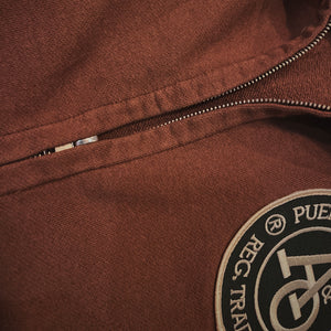 HEAVY ZIPPER - VINTAGE BROWN