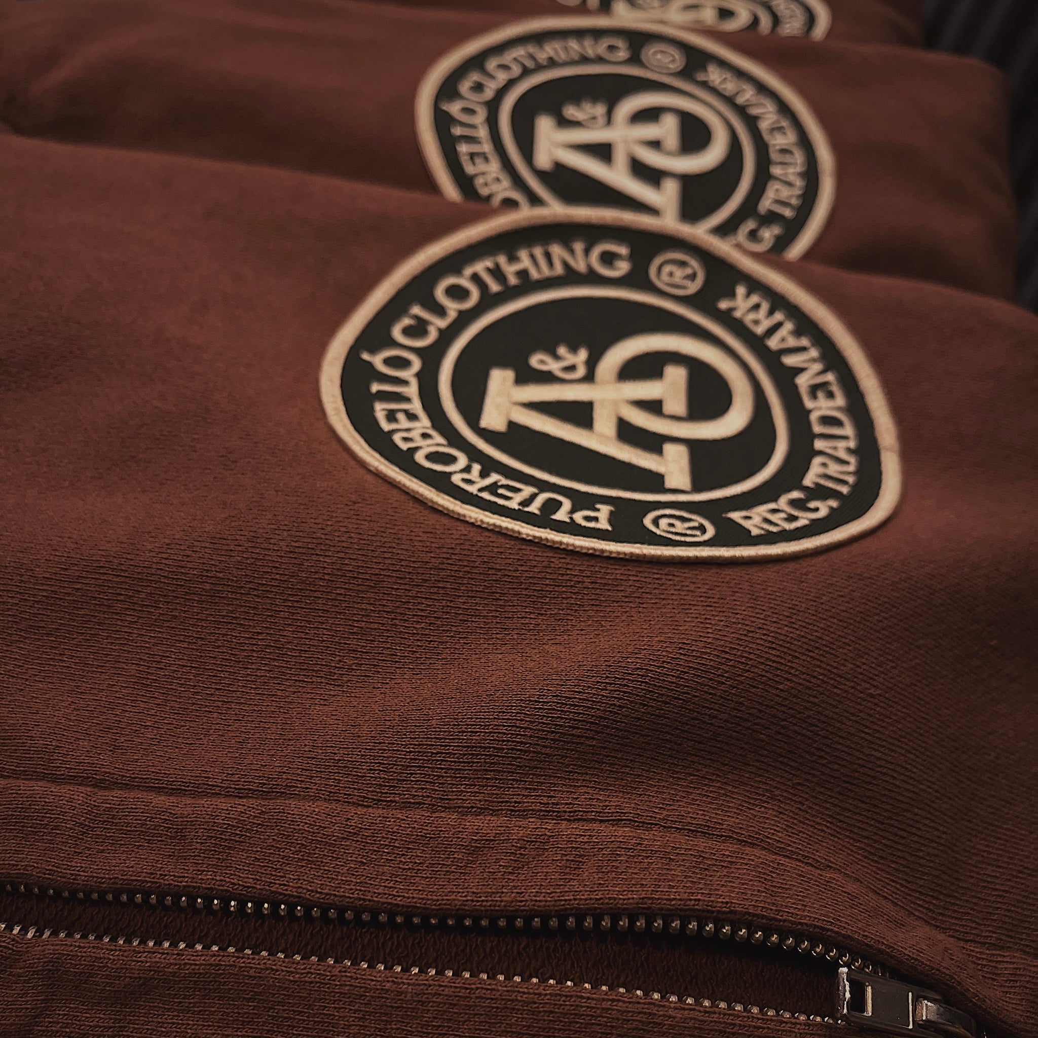 HEAVY ZIPPER - VINTAGE BROWN